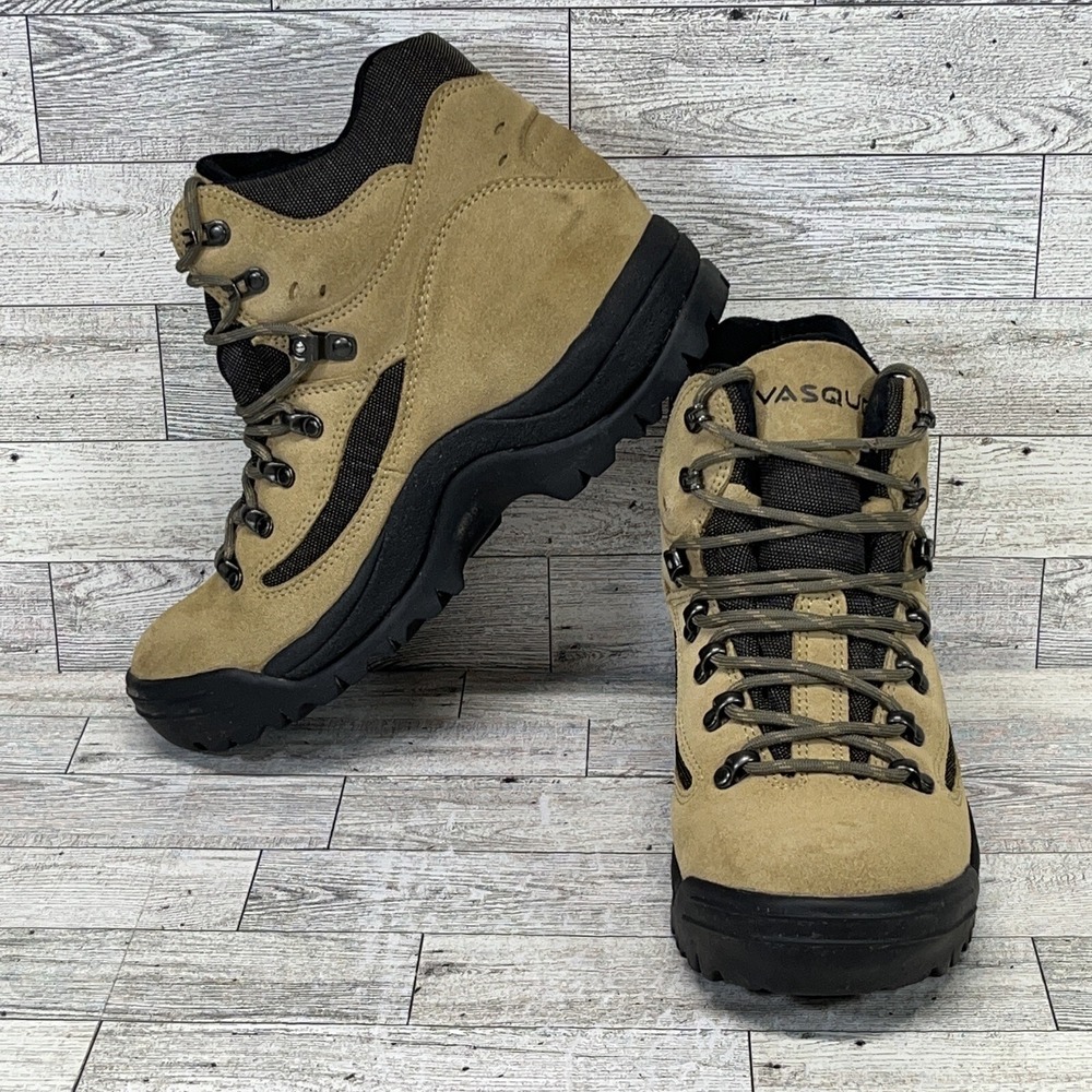 Vasque Skywalk Suede Hiking Boot Tan Brown 7431 Men Size 8.5